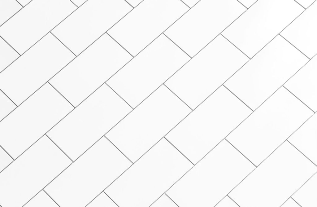 white textile